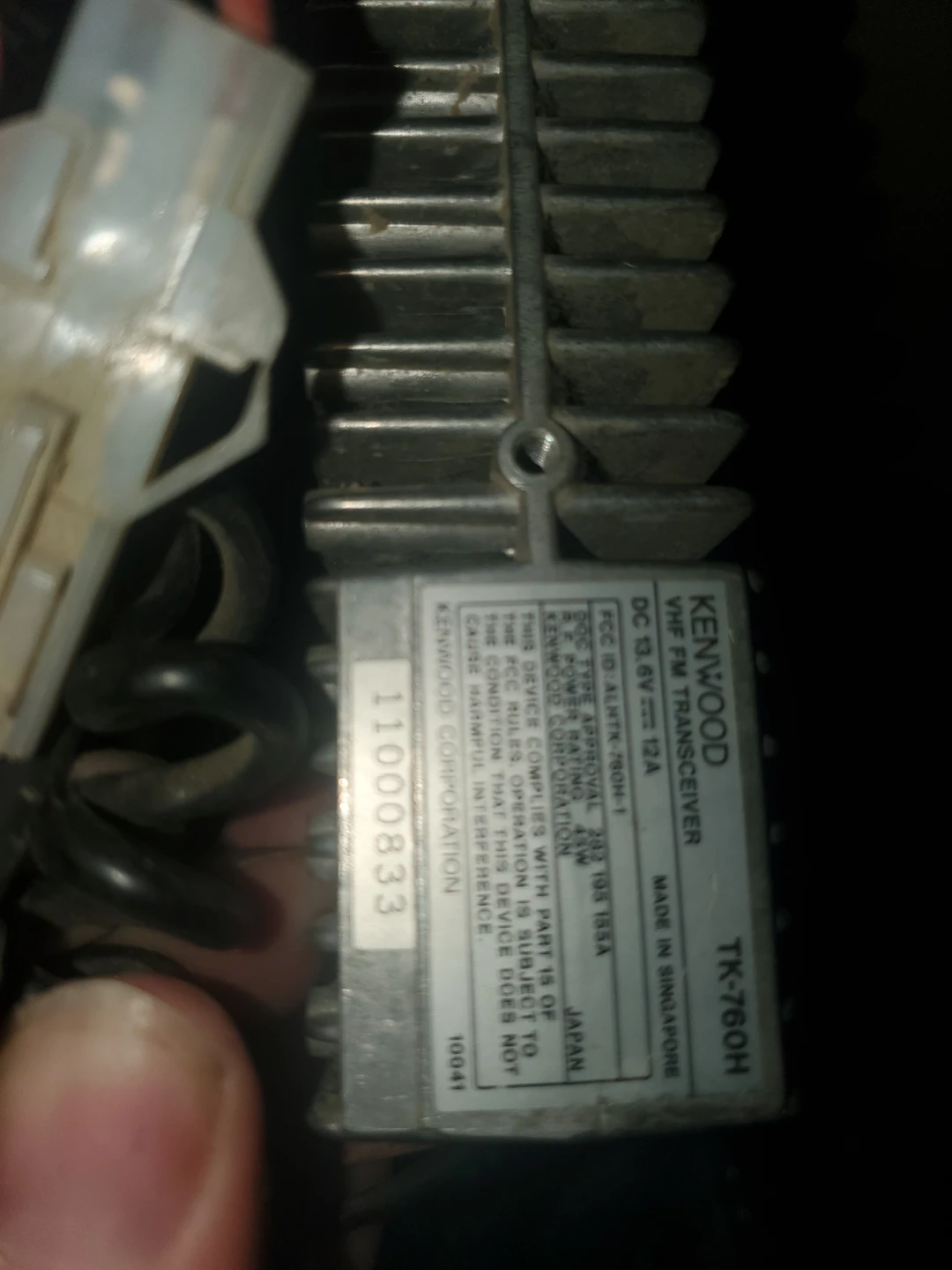 Kenwood TK-760H VHF FM Transceiver - photo 2