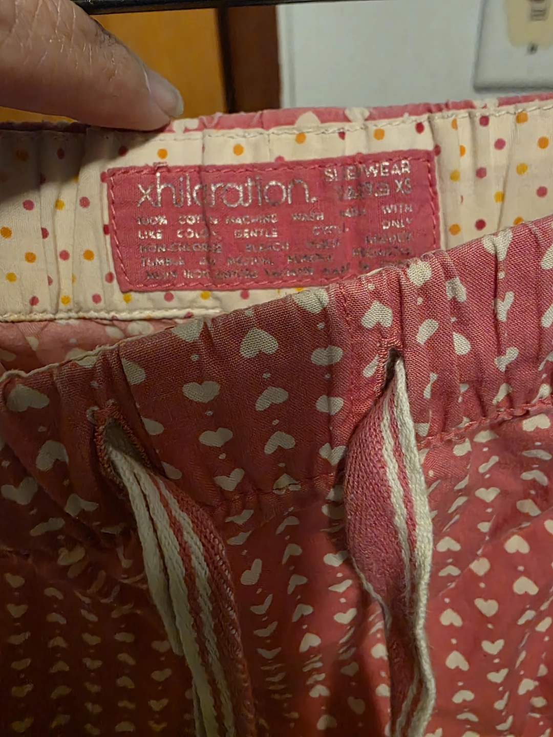 Xhilaration Pink Heart Sleepwear Shorts XS - photo 4