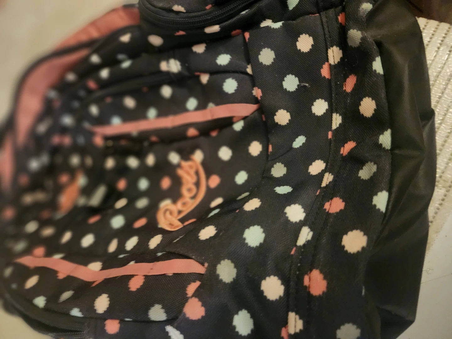 Roots Polka Dot Backpack
