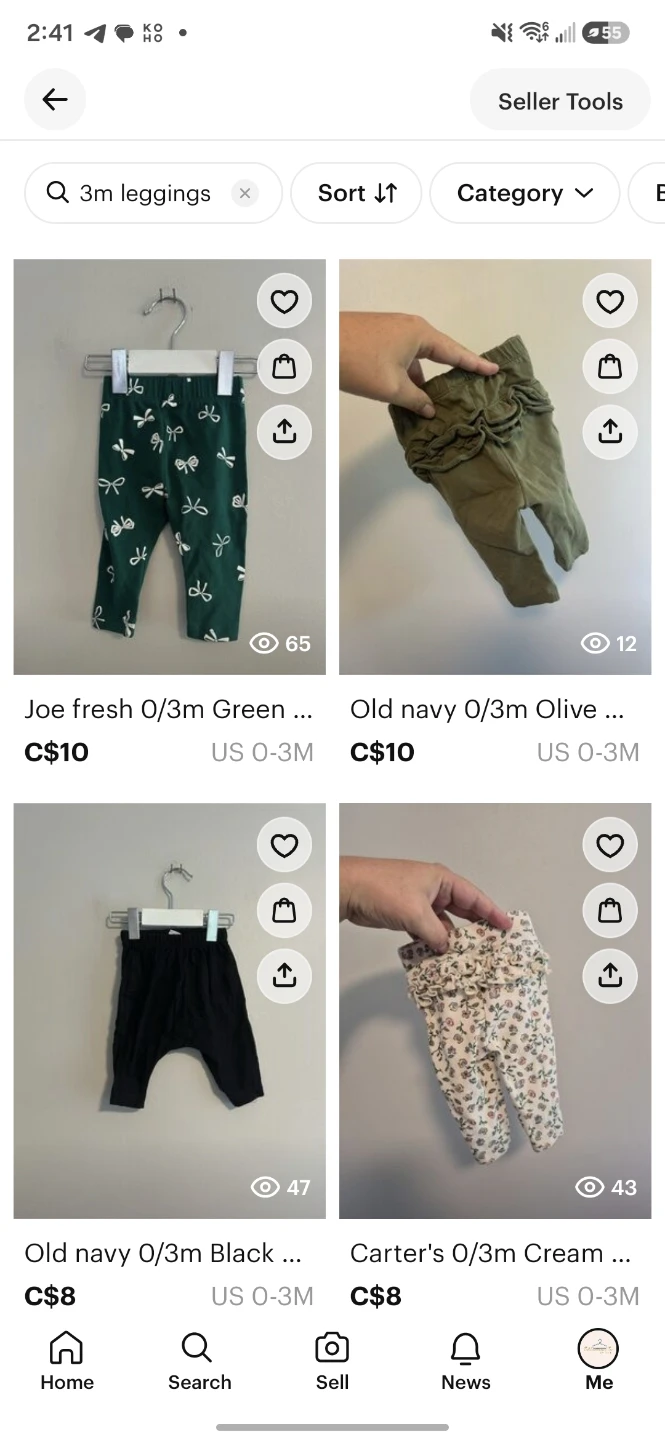 Assorted Baby Girl Leggings