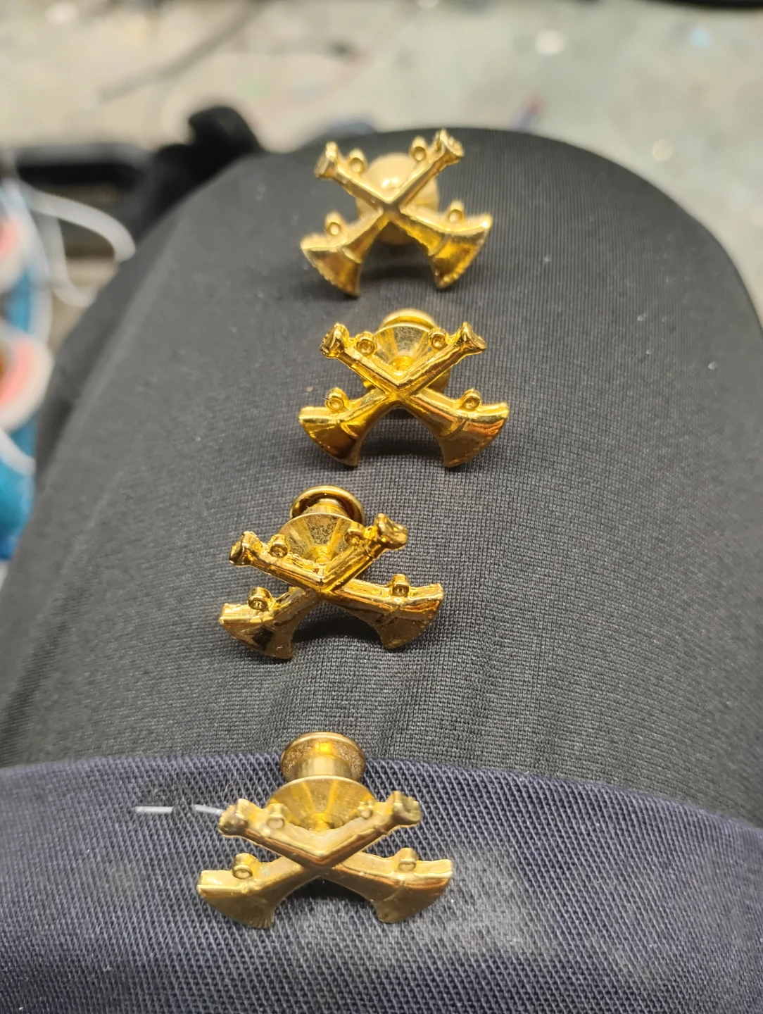 Vintage Lethbridge Police Service and Military Pins - photo 5