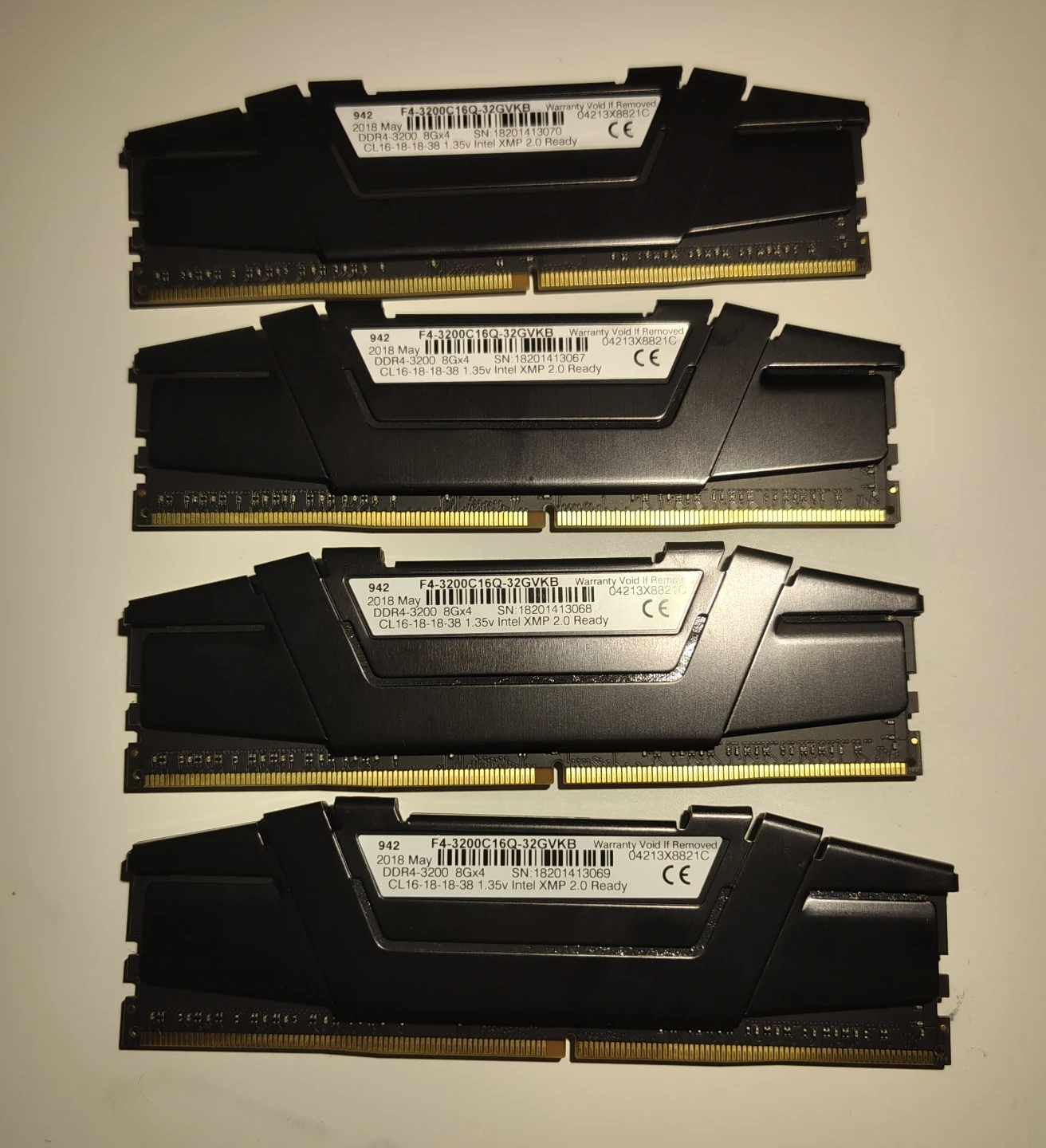 G.Skill Ripjaws V 32GB (4x8GB) DDR4 3200 RAM - photo 2