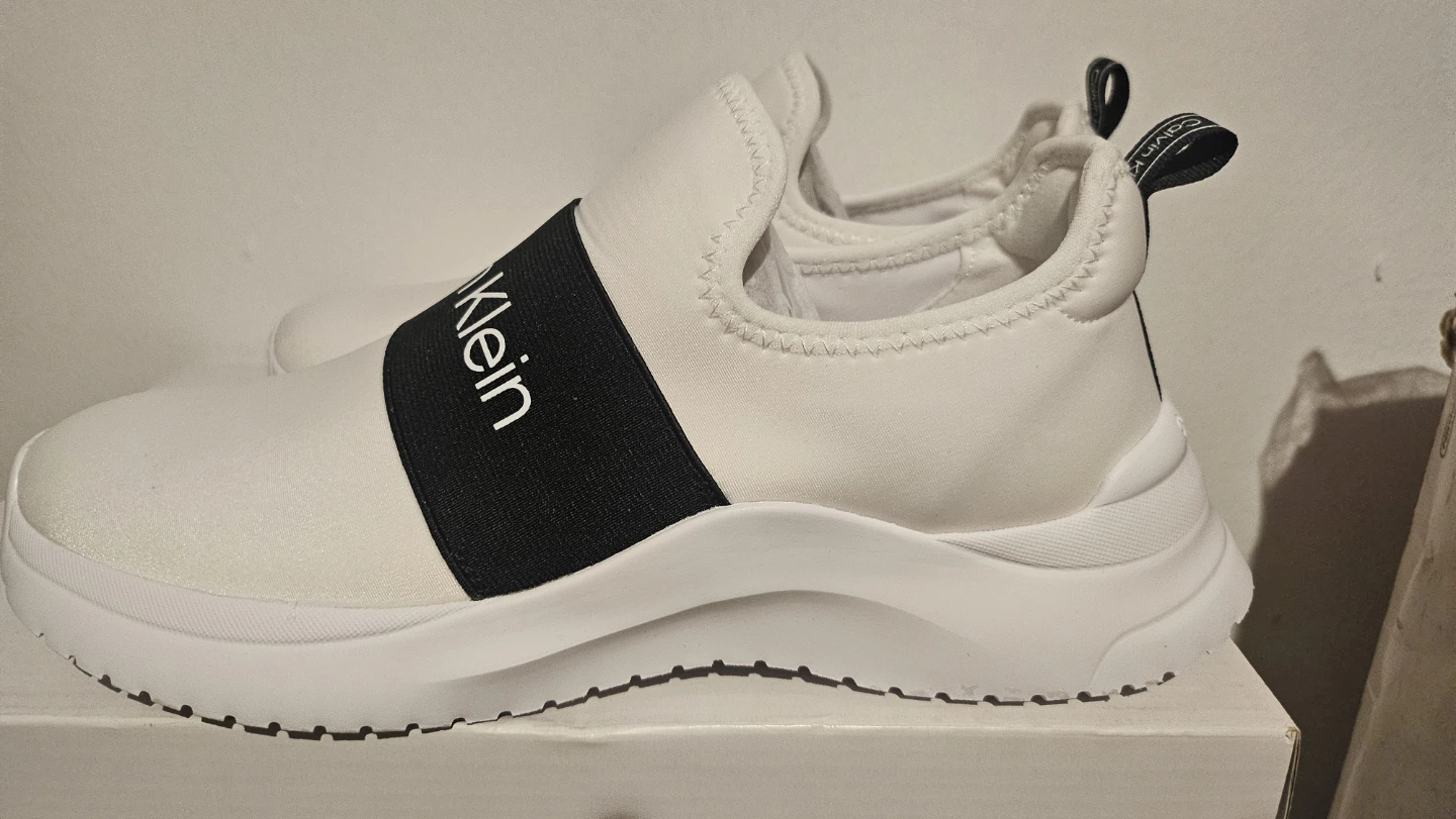 Calvin Klein White Slip-On Sneakers - photo 4