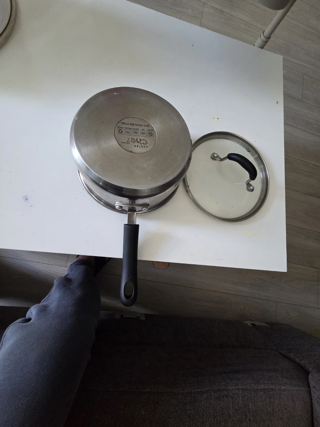 Master Chef Stainless Steel Saucepan with Lid - photo 4