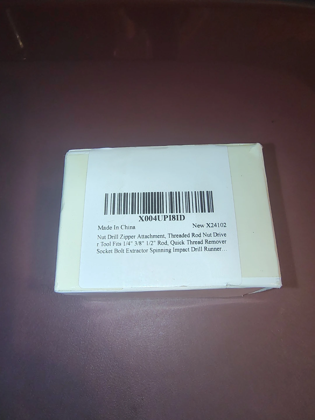 Threaded Rod Nut Driver Drill Attachment - photo 4