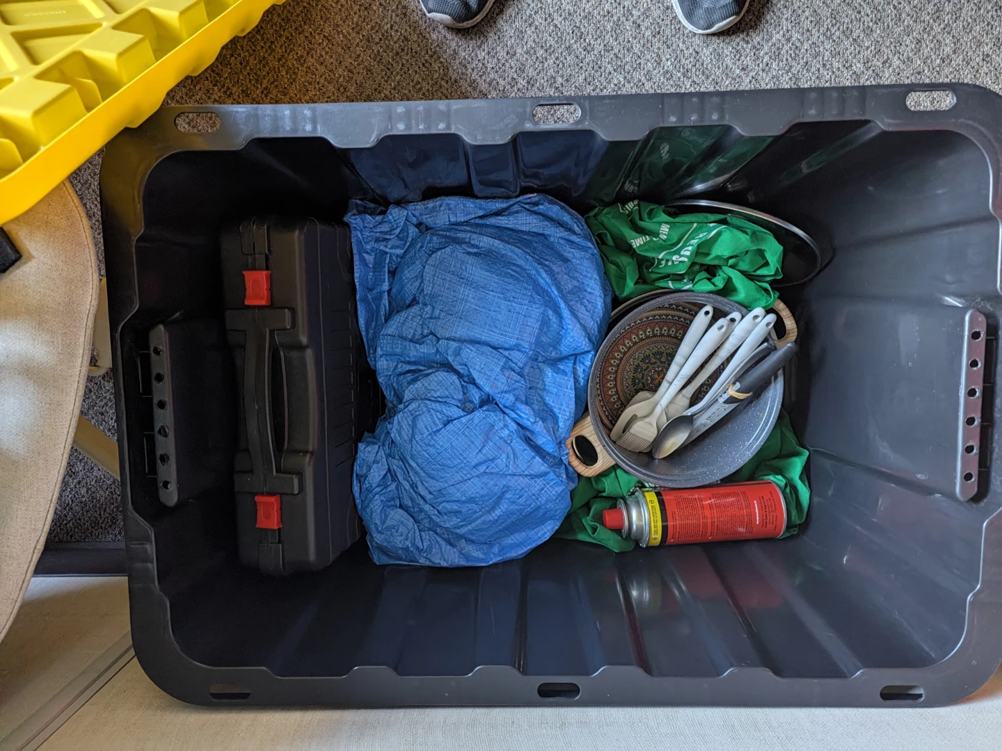 car camping setup - photo 3