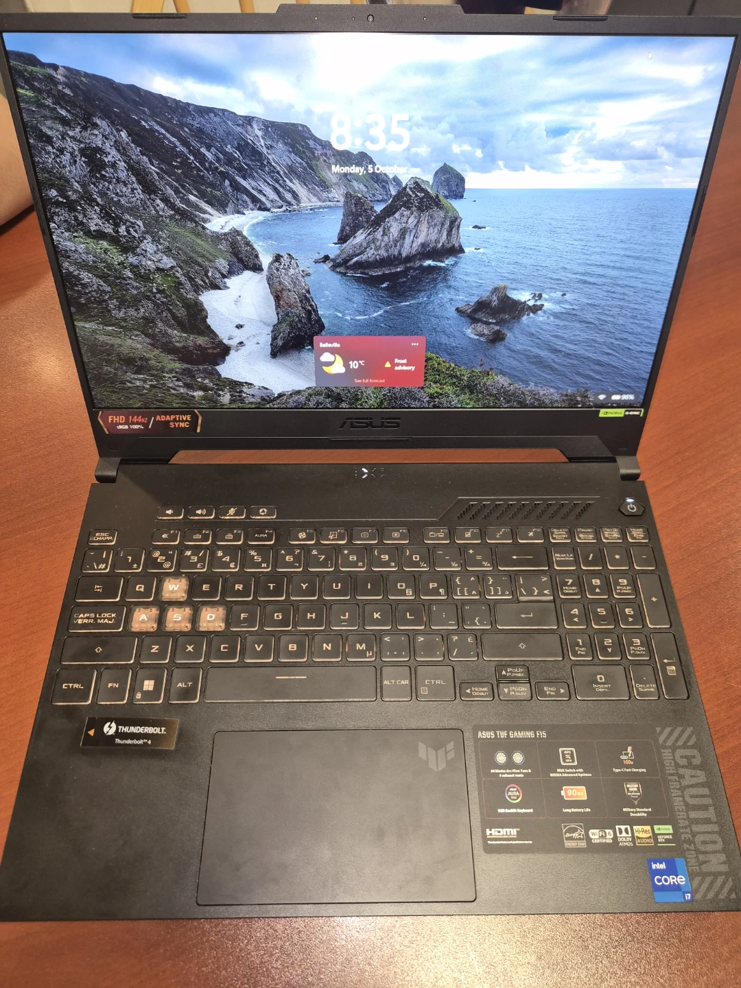 ASUS TUF Gaming F15 Laptop