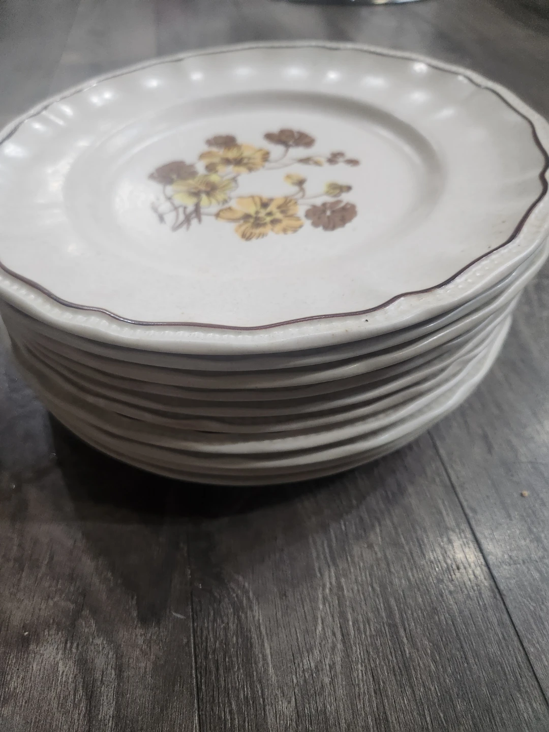 Set of 10  Kensington Ironstone Plates - photo 5