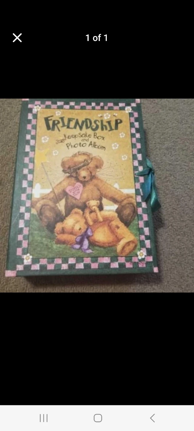 Friendship Keepsake Box and Photo Album
