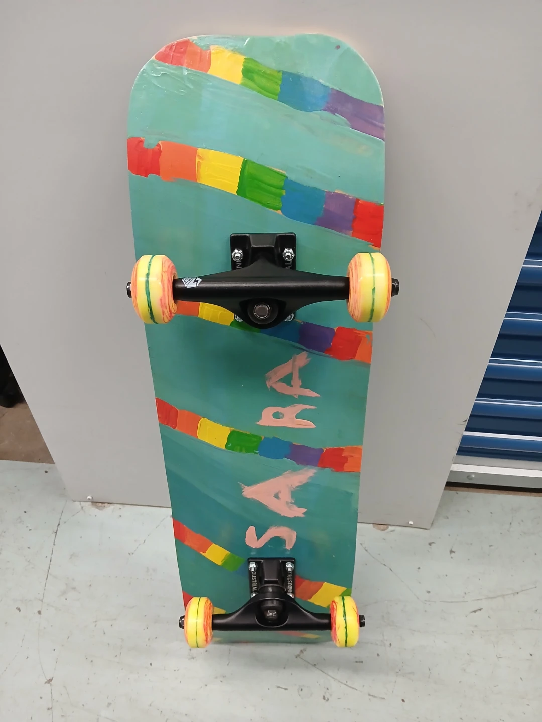 Skateboard with Colorful Deck - photo 3