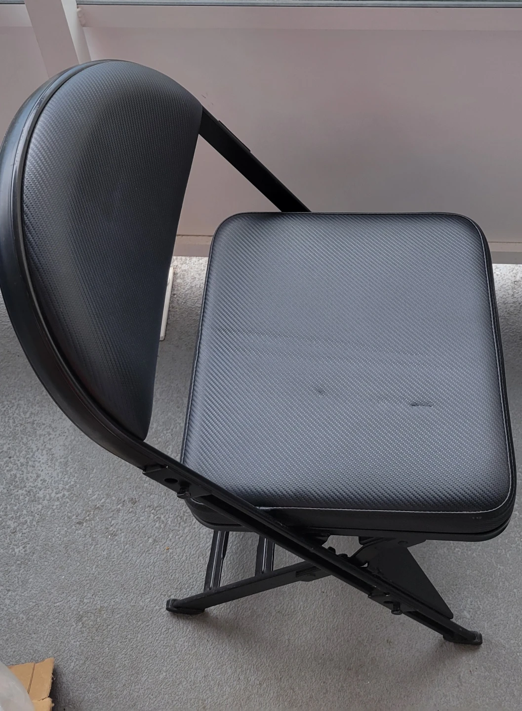 Black folding chair - photo 5