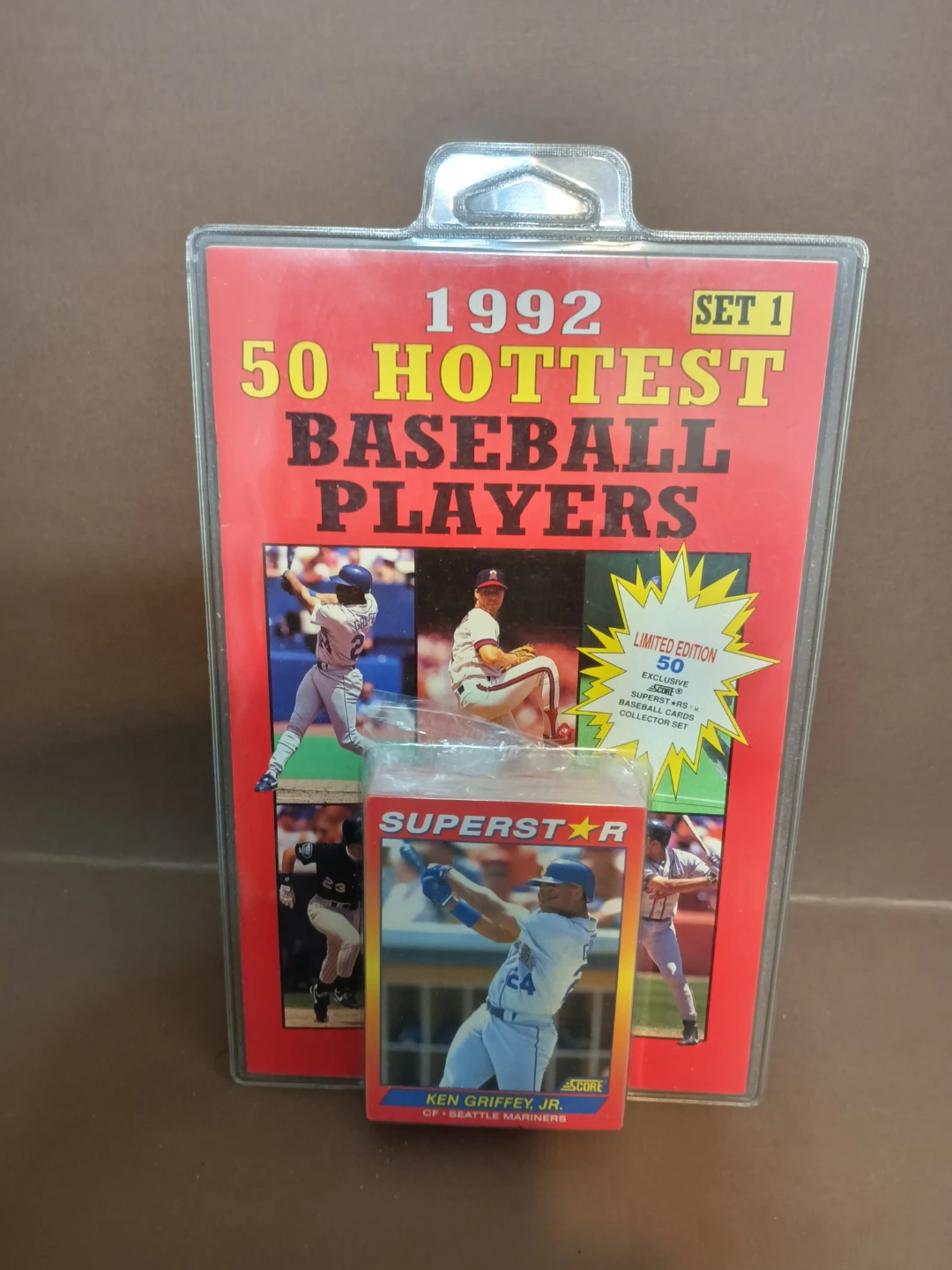 1992 Score 50 Hottest Baseball Players Set 1