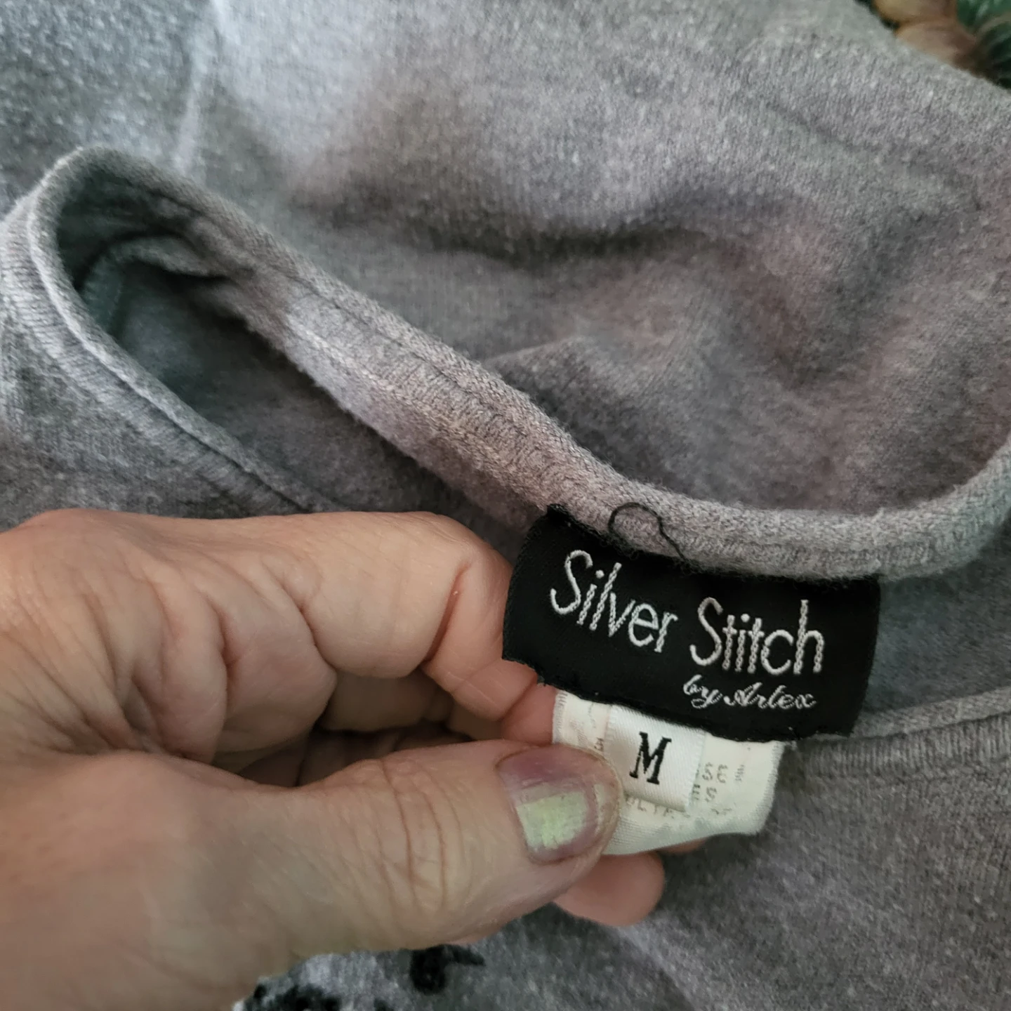 Silver Stitch by Artex Graphic Sweater - photo 3