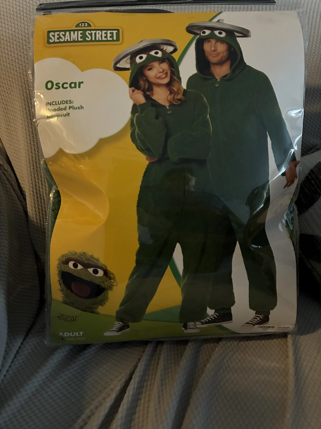 Sesame Street Oscar the Grouch Adult Costume