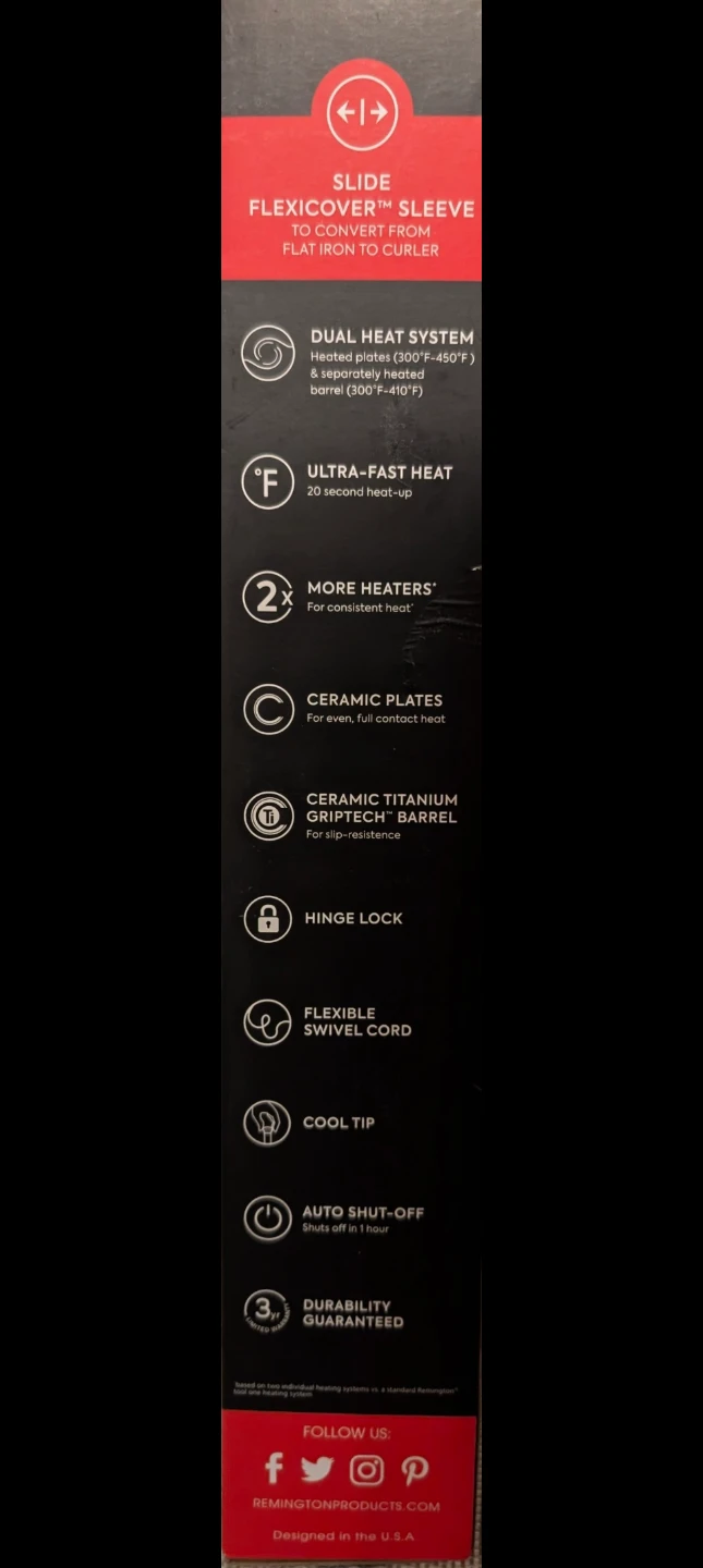 Remington ONE Flat Iron + Curler and Hair Dryer - photo 3