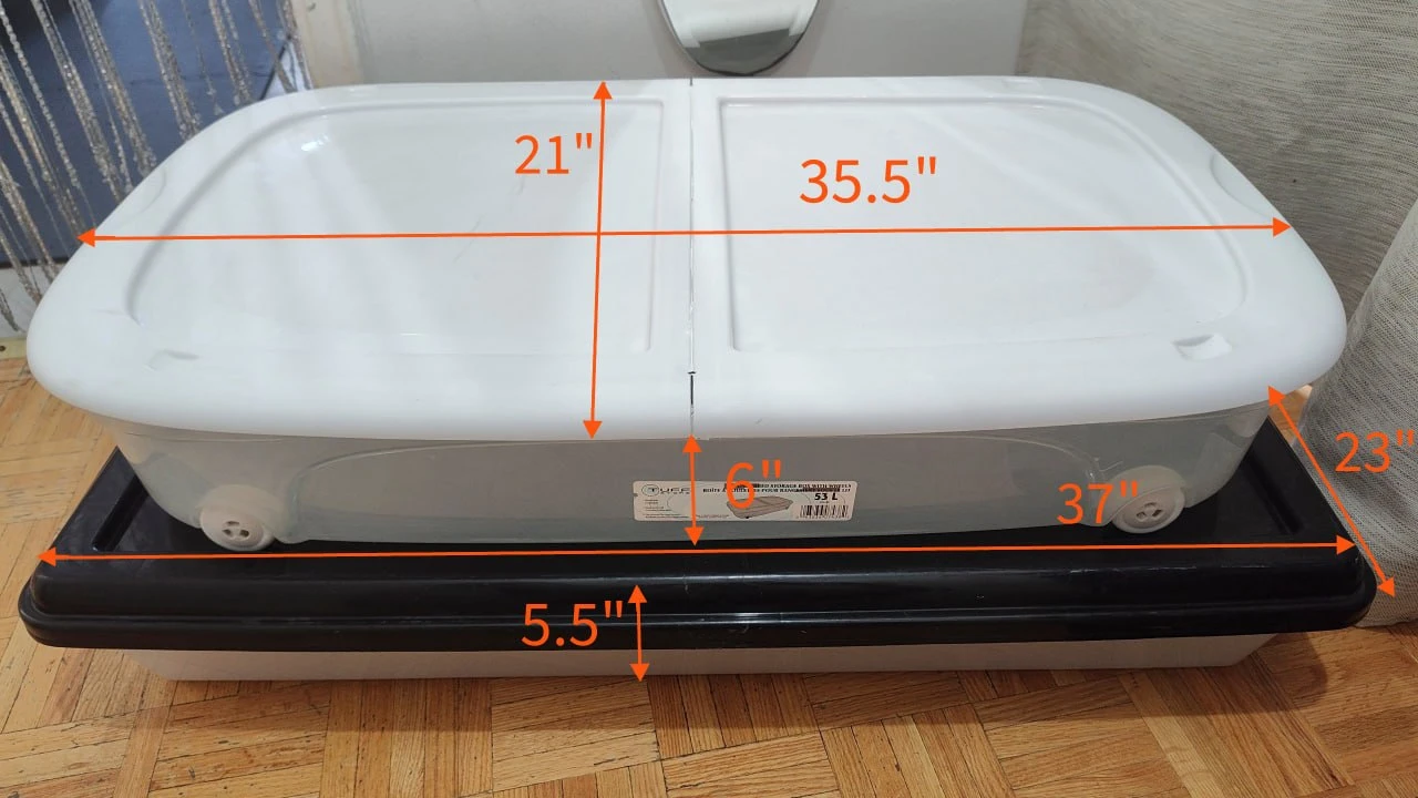 Plastic Underbed Storage Bins / Boxes (Price Per Each) - photo 2
