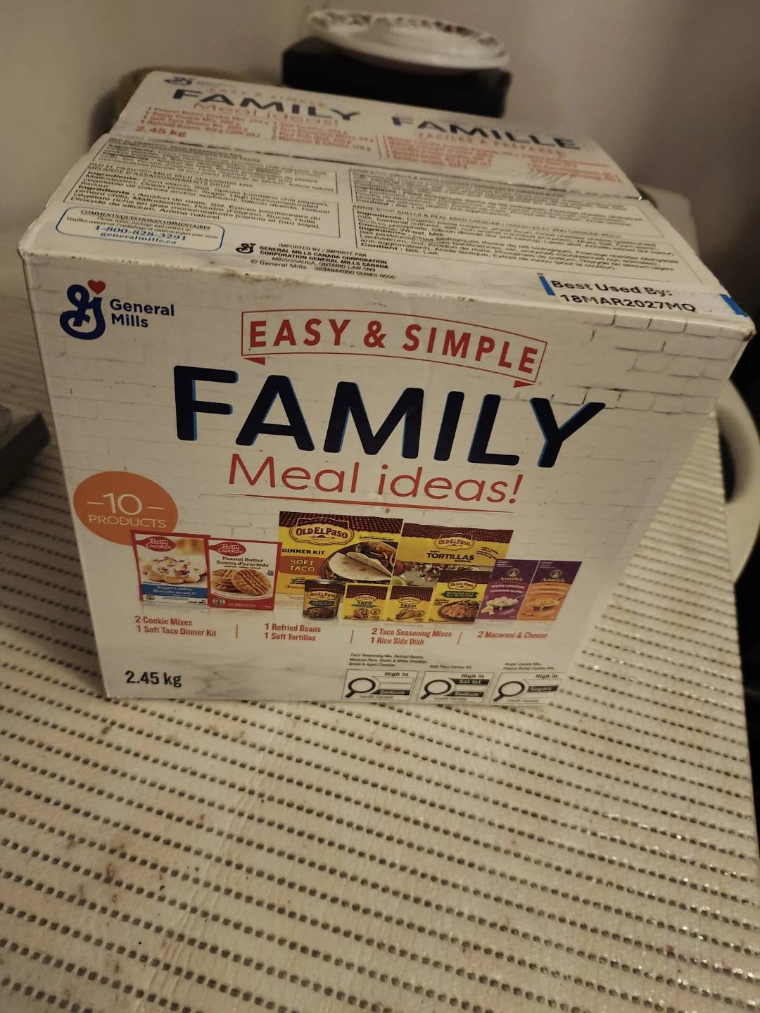 General Mills Easy & Simple Family Meal Ideas Box