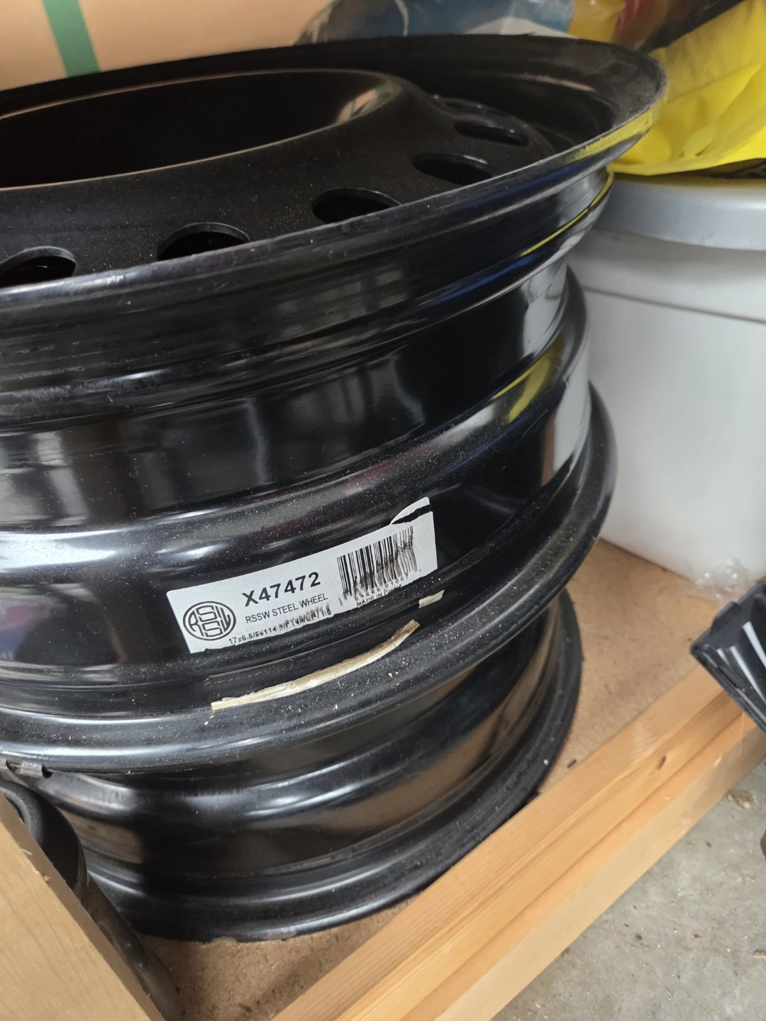RSSW Steel Wheels X47472 17x6.5 set of 4 rim - photo 3