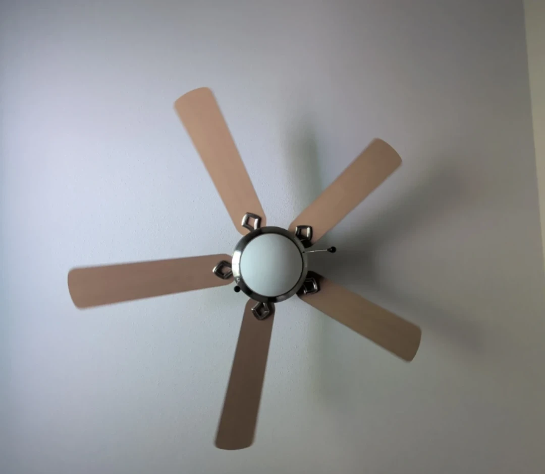 52" Brushed Nickel Ceiling Fan with Light/ Reversible Blades kit - photo 3