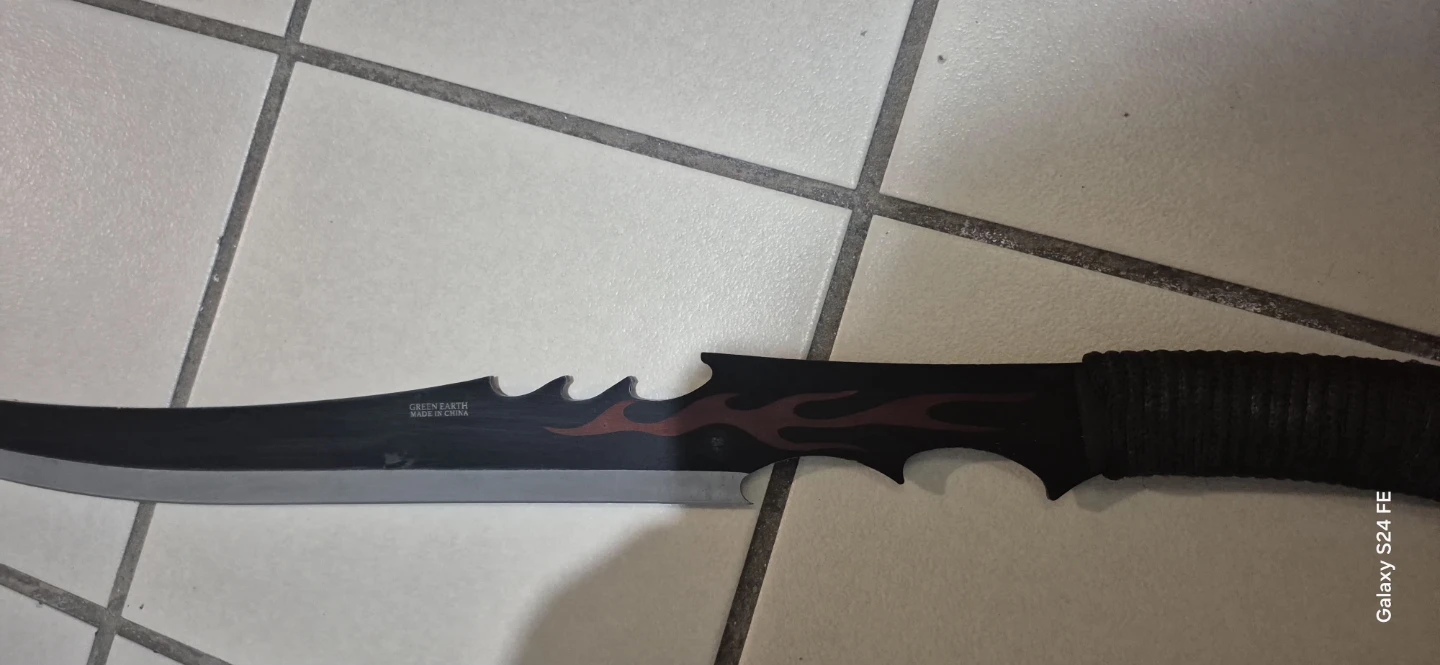 Green Earth decorative fantasy blade - photo 2