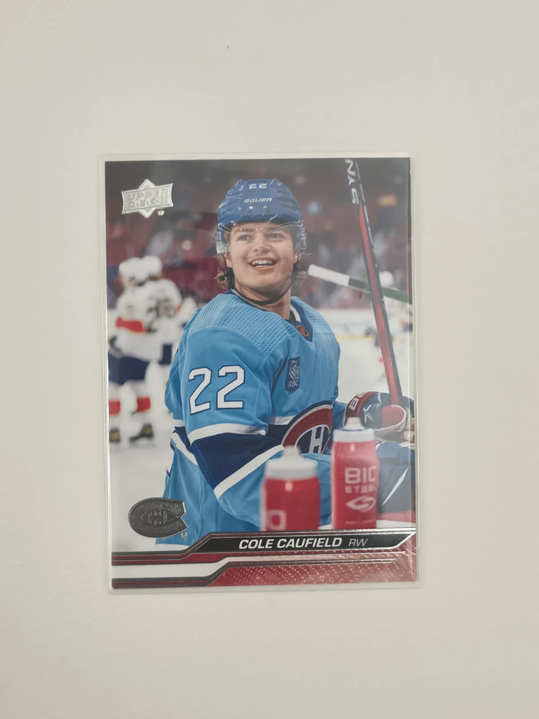 2023-24 Upper Deck #347 Cole Caufield Montreal Canadiens