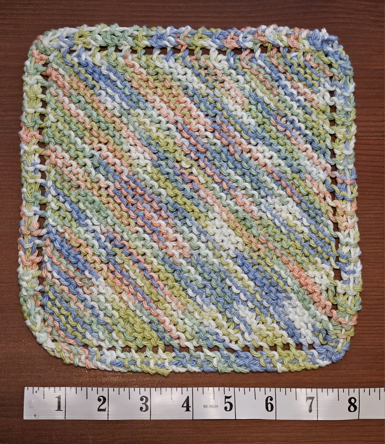 🍂 Autumn Harvest Handmade Dishcloth Set - Meadow - 2 Pcs - photo 4