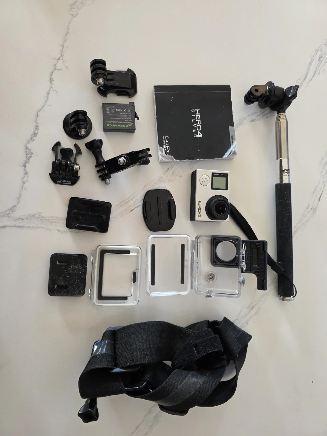 Go pro hero 4 silver