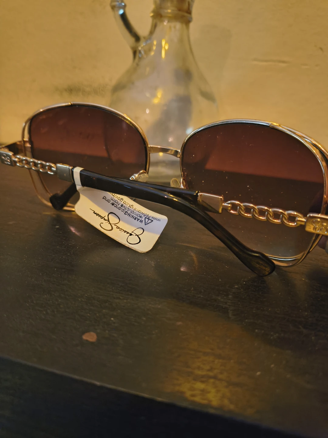 New Jessica Simpson gold tone sunglasses - photo 3