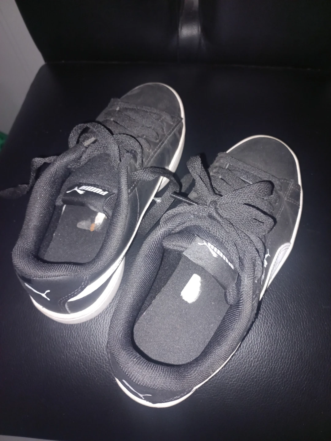 Puma Black and White Sneakers - photo 2