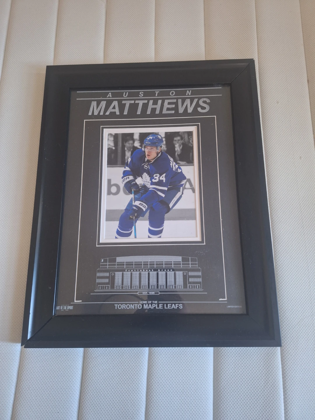 Auston Matthews Toronto Maple Leafs Framed Photo