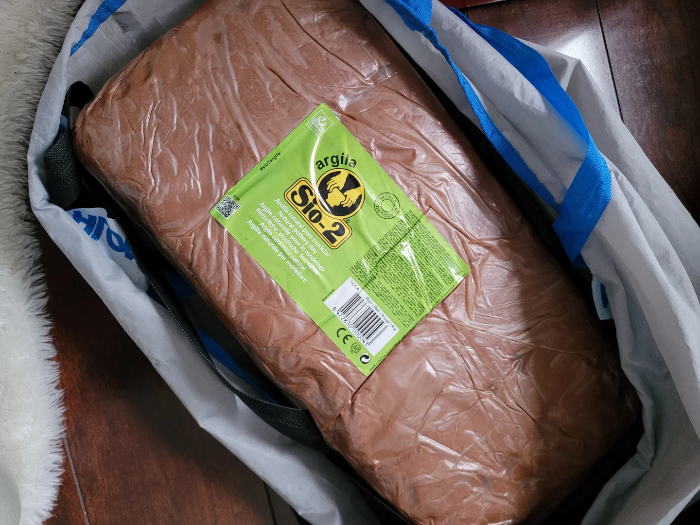 Sio-2 Natural Pottery Clay Red 12.5 kg