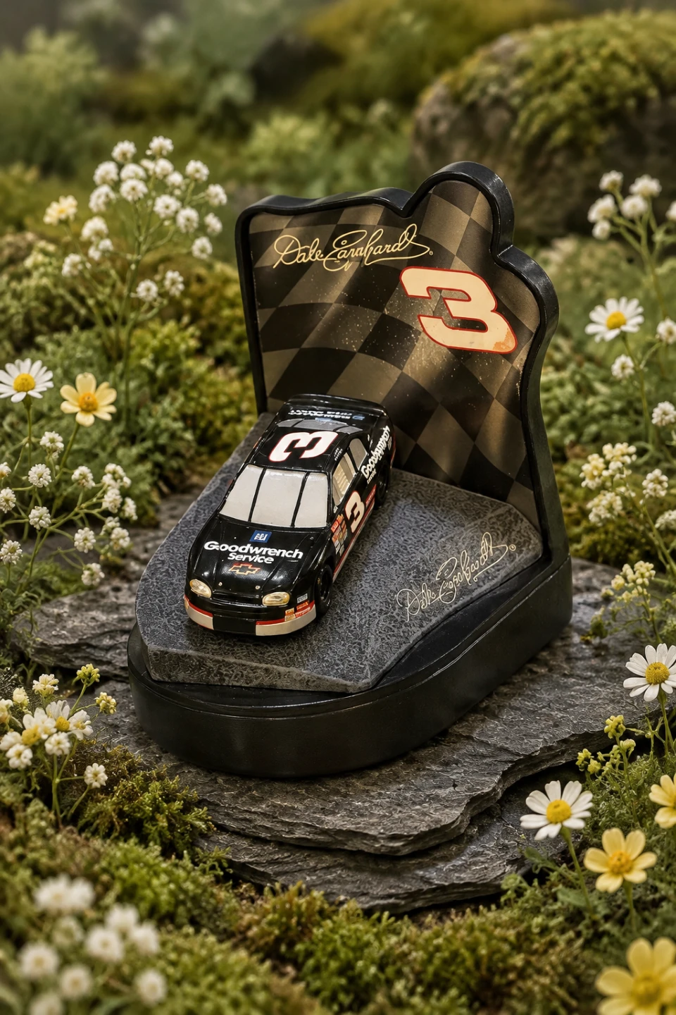 Dale Earnhardt Sr. #3 NASCAR Winner's Circle Bookends
