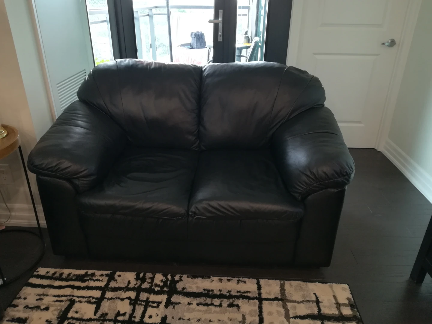 ITALIAN LEATHER COUCH AND LOVESEAT - photo 3