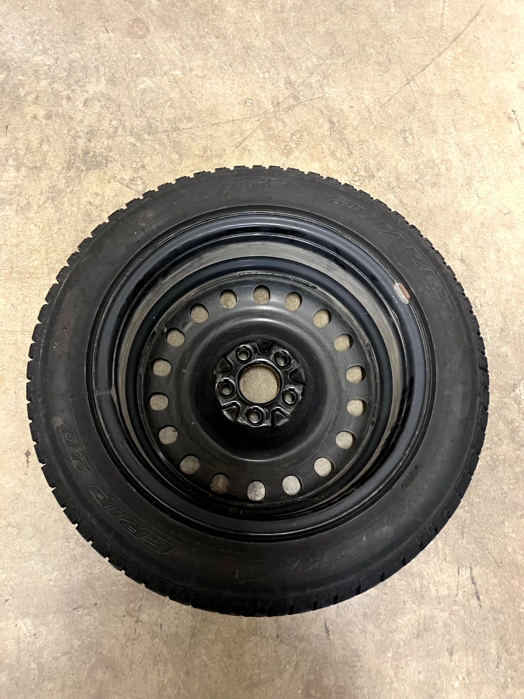 Antares Grip 20 Winter Tire on Steel Rim 215/55R17 - photo 2