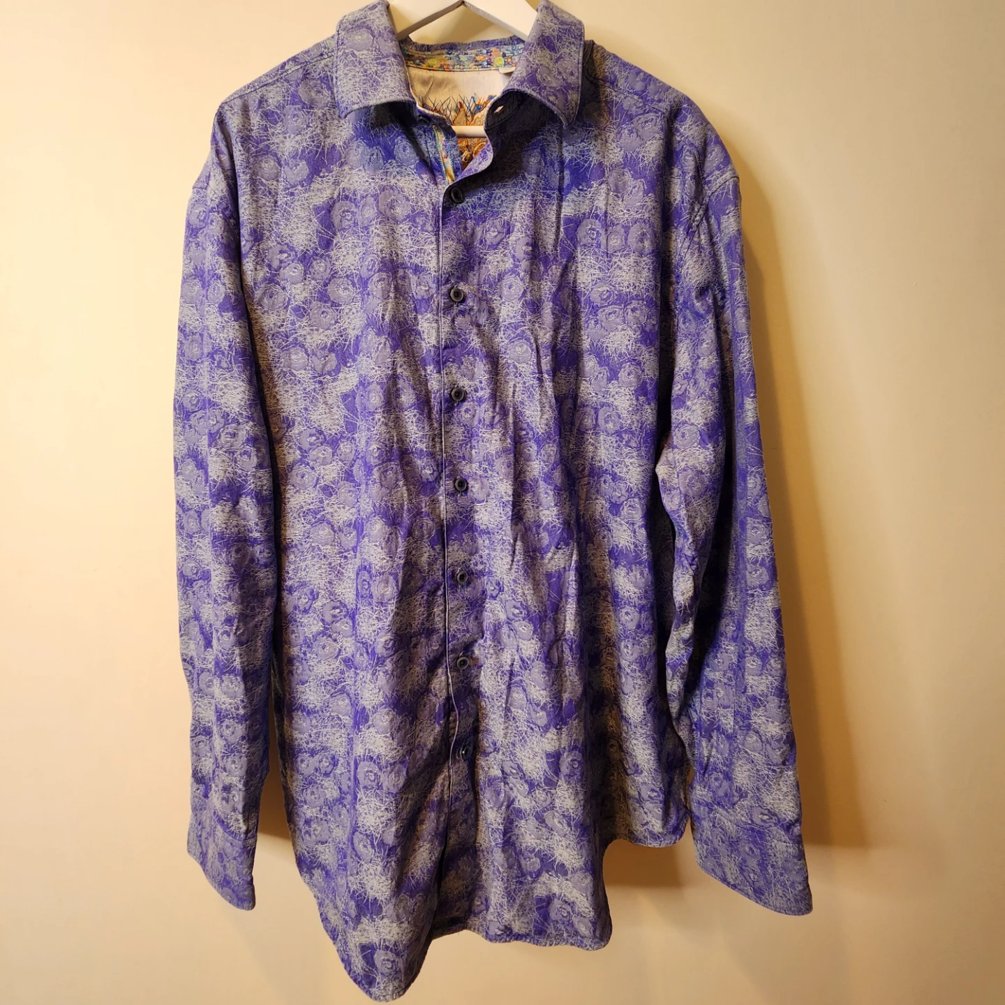 Robert Graham Purple Floral Long Sleeve Shirt - photo 2