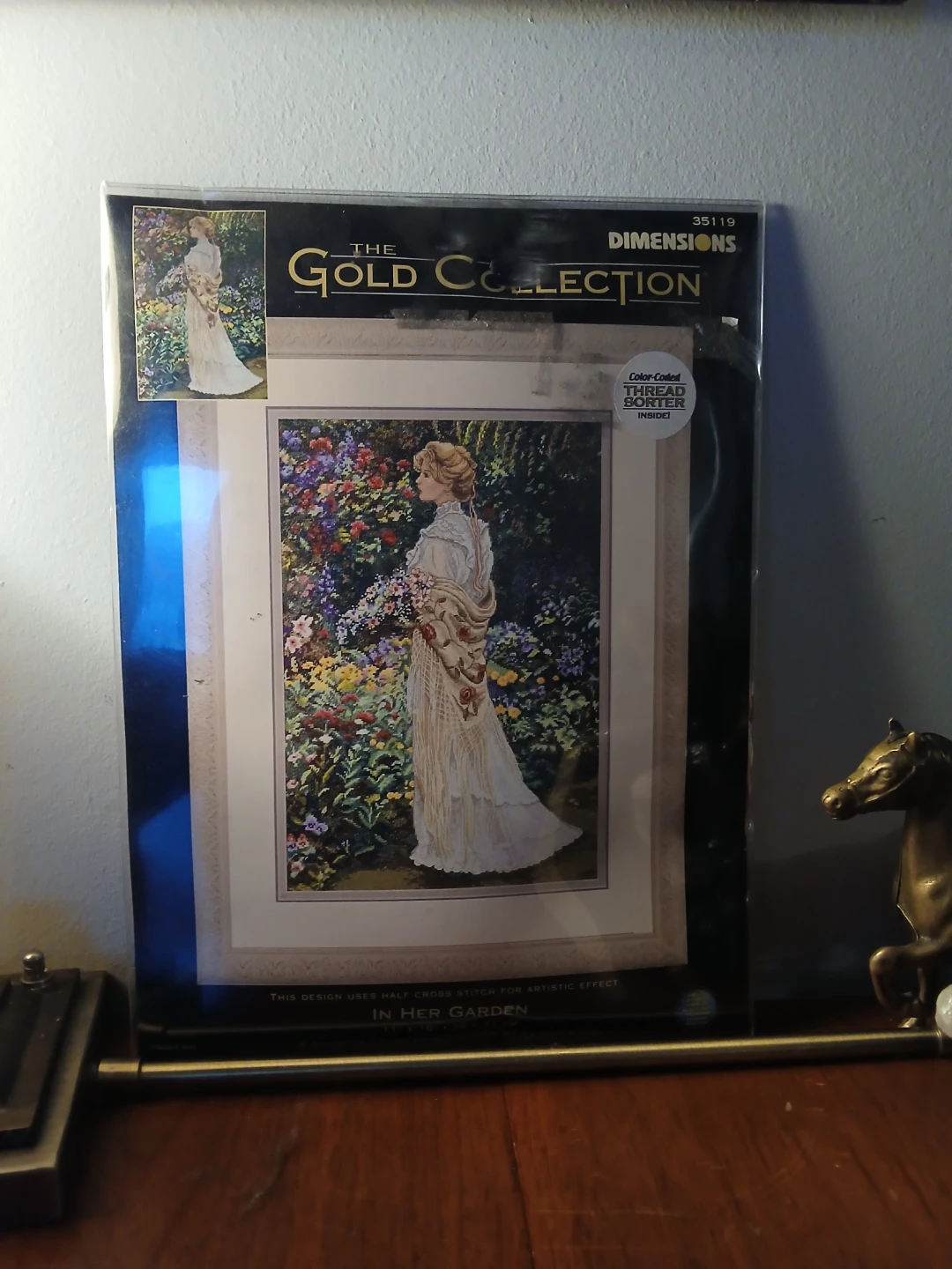 Dimensions Gold Collection In Her Garden Cross Stitch Kit
