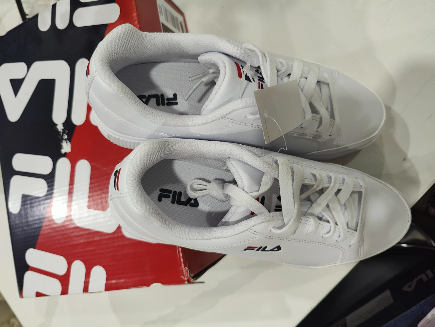 Fila Unlock Court Women's Sneakers - White - photo 3