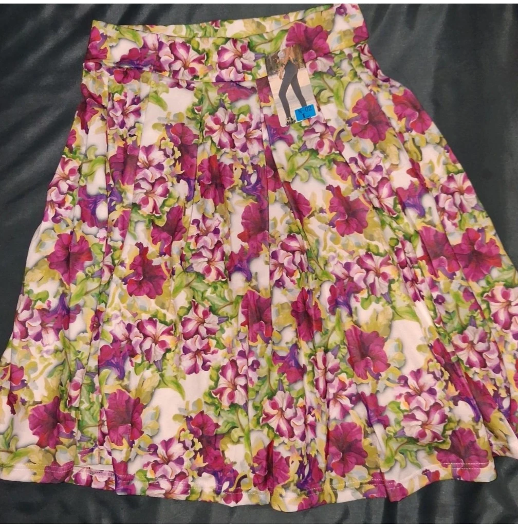 Floral Print Skirt Size L - photo 2