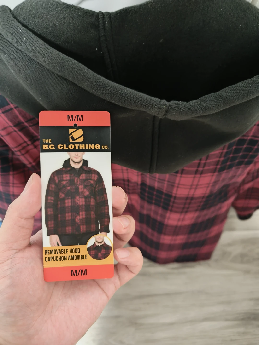 The B.C. Clothing Co. Plaid Flannel Jacket - photo 3