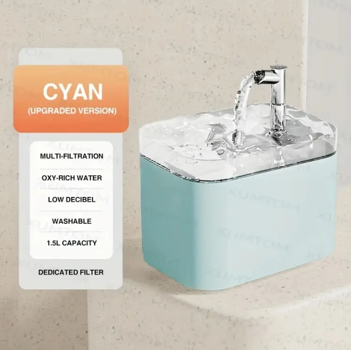 (BRAND NEW) 1.5L Capacity Pet Water Fountain - photo 3