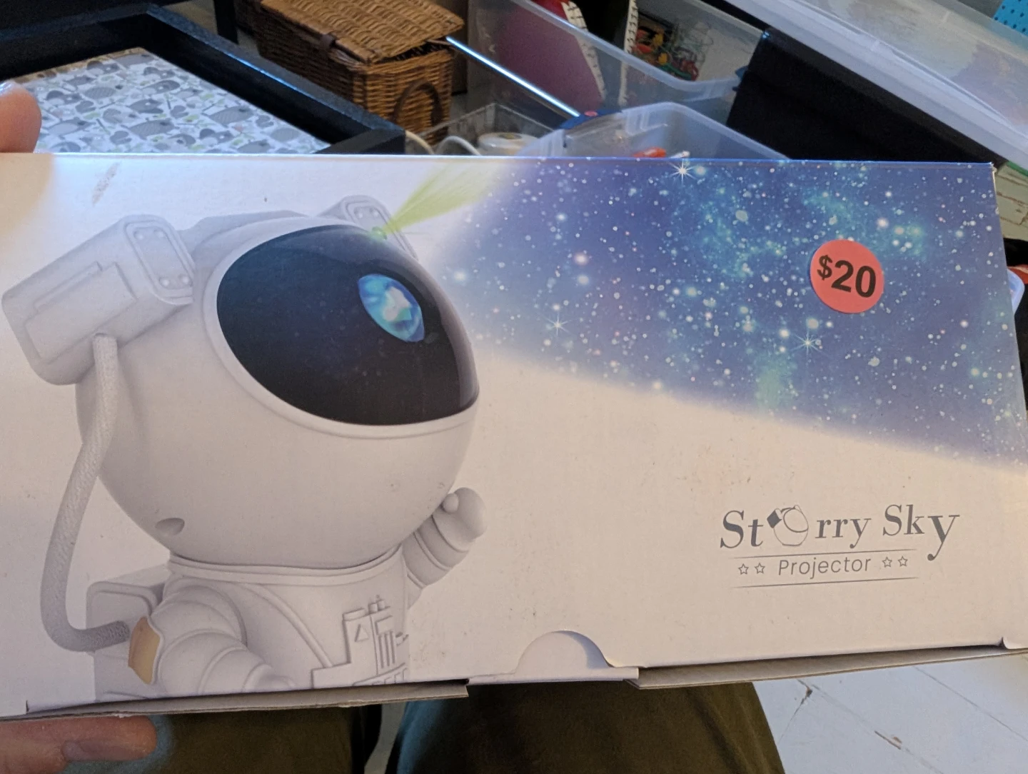Astronaut Starry Sky Projector w/ remote