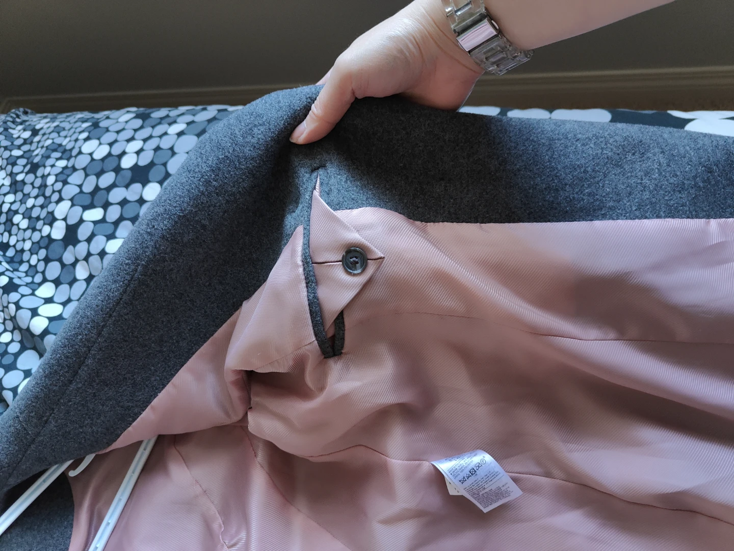 Banana Republic Grey Petite Wool Coat - photo 4