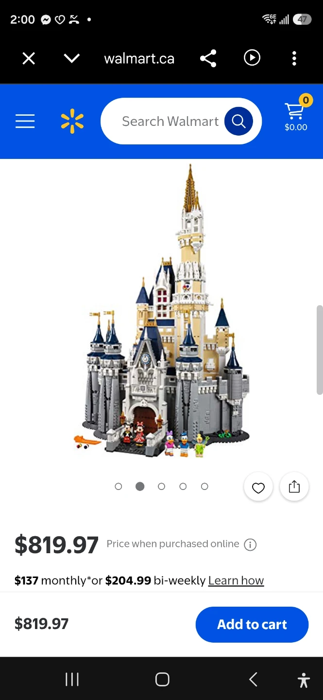 LEGO Disney Castle 71040