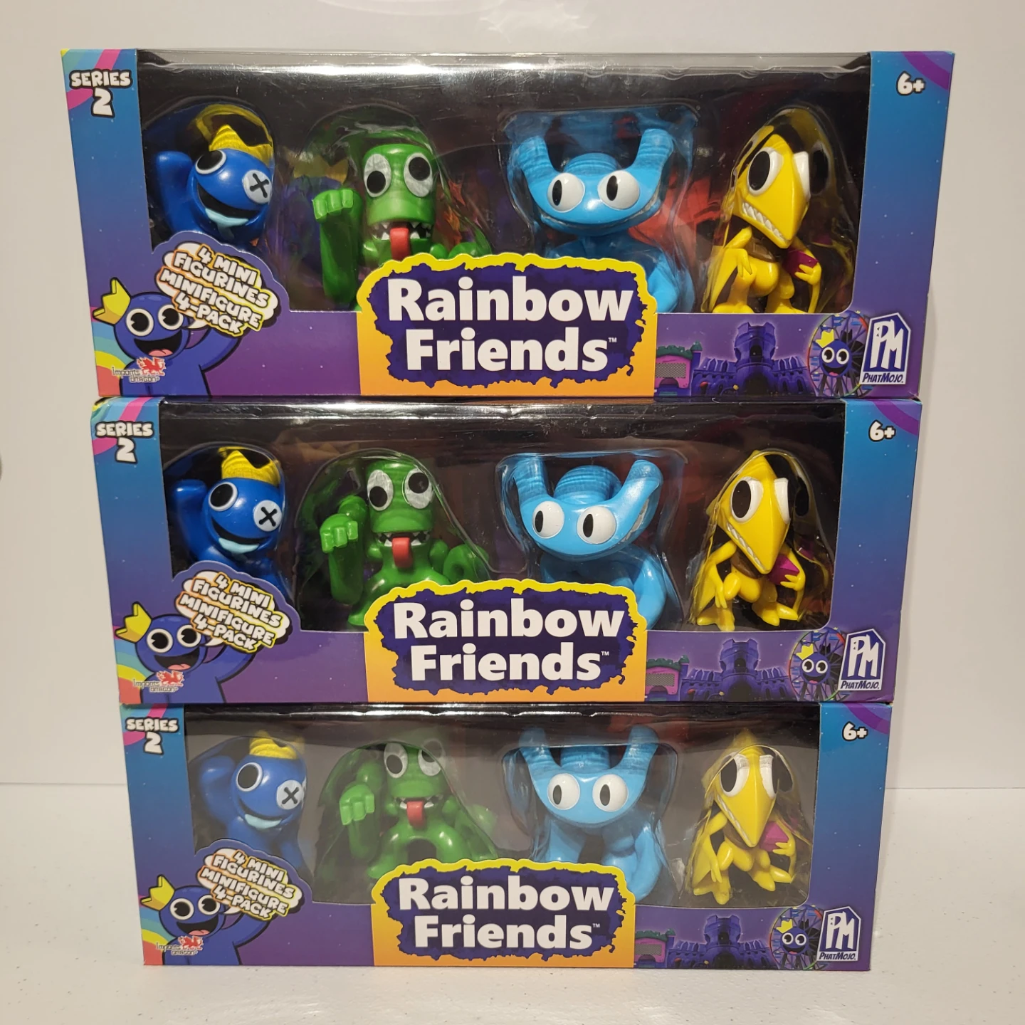 PhatMojo Rainbow Friends Series 2 Mini Figure 4-Packs - photo 4