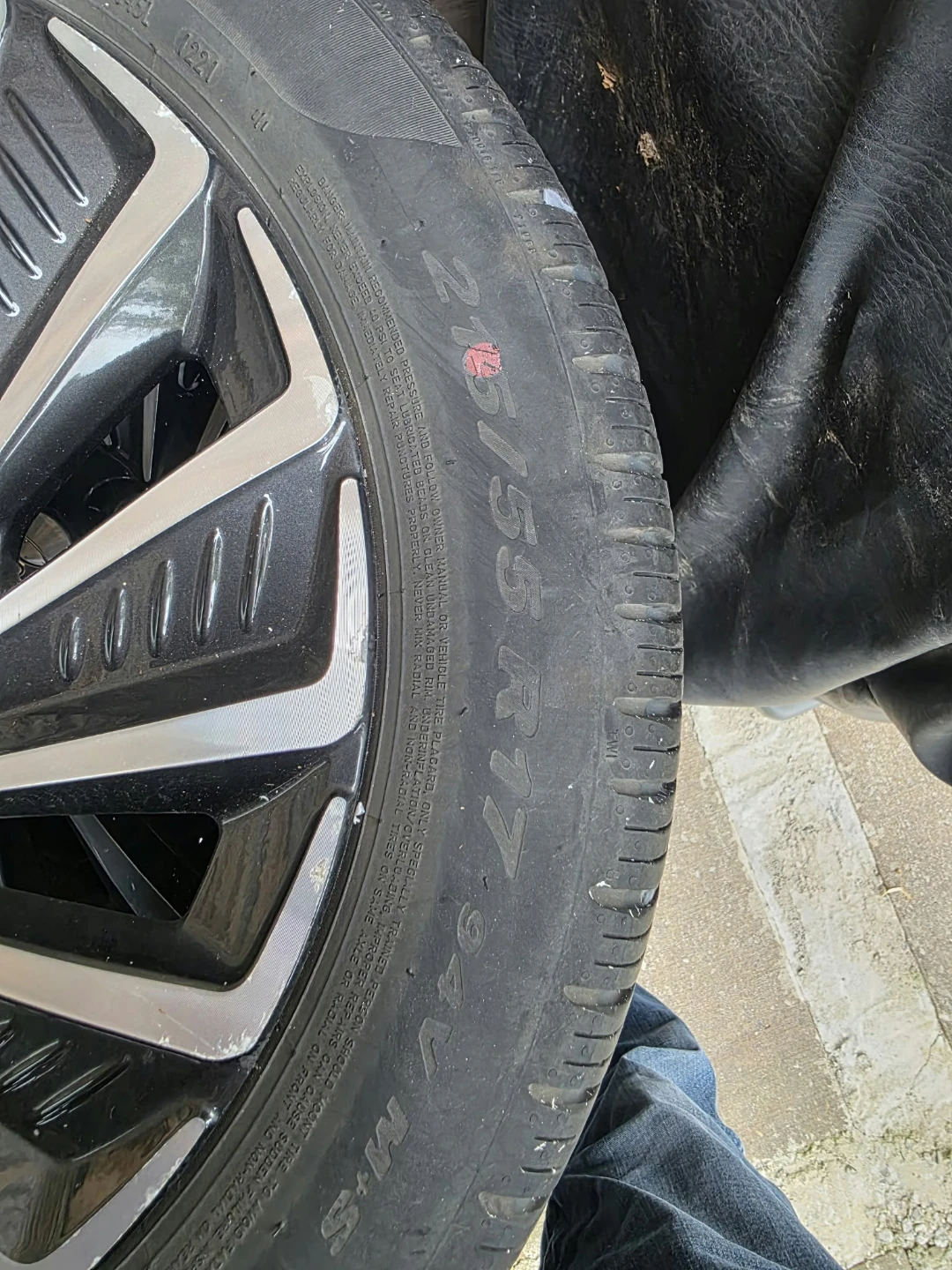 Original Rims and tires for Hyundai Sonata ultimate 2022