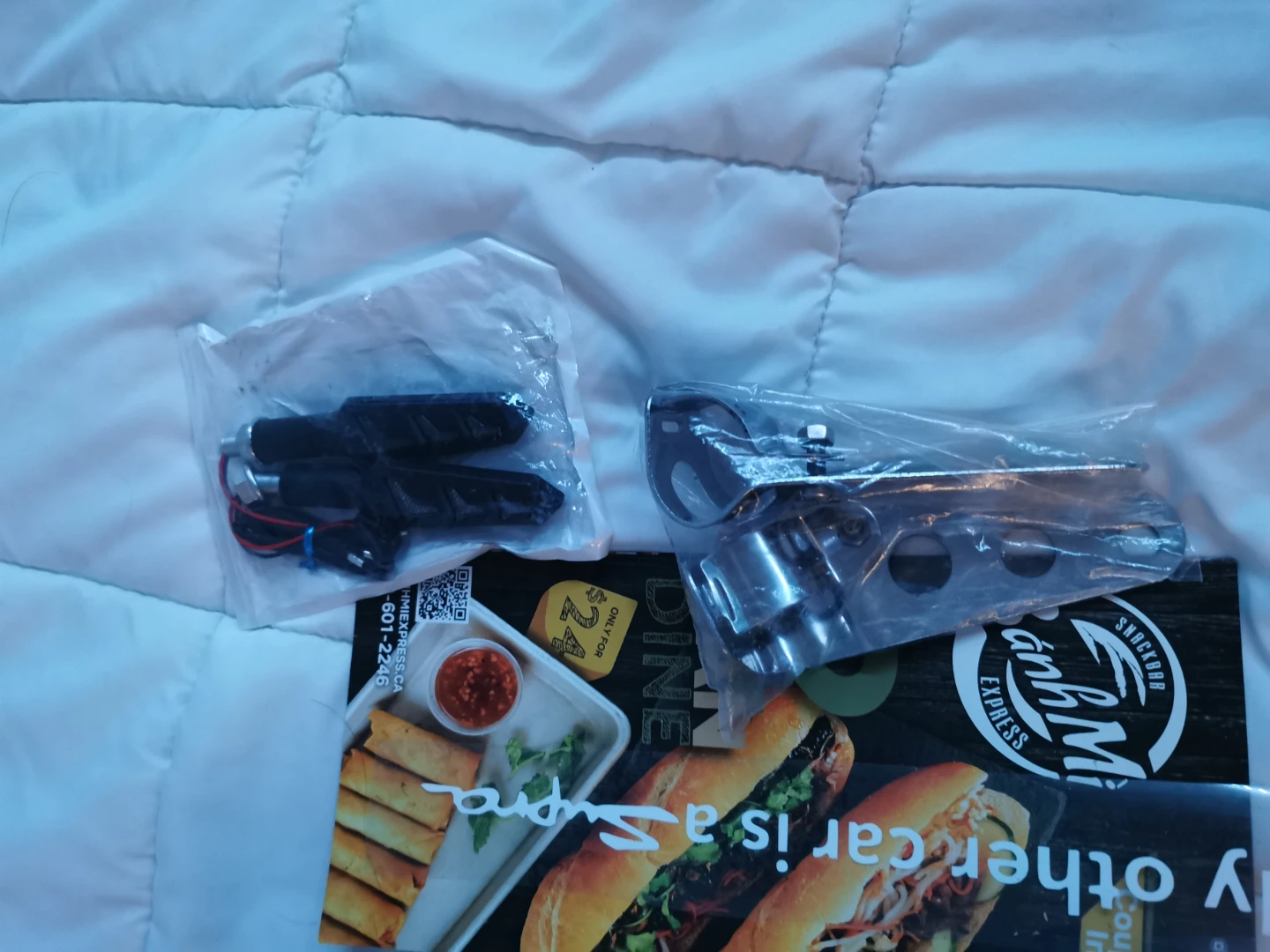 Motorcycle Turn Signals & Mounting Brackets - photo 3