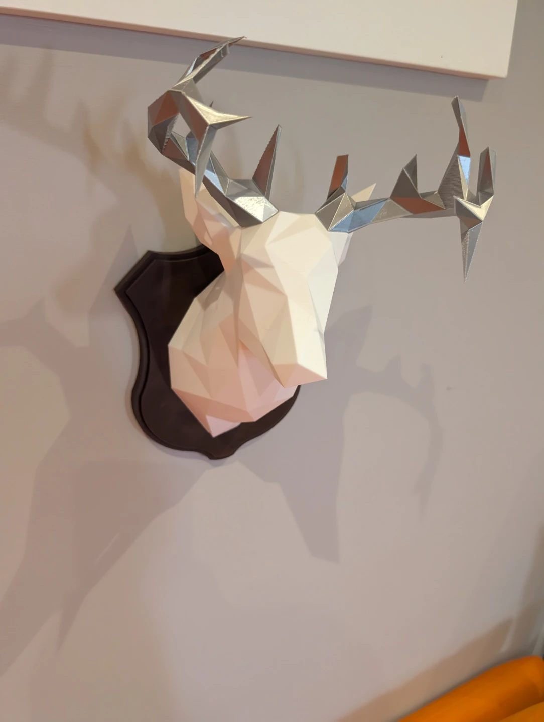 Geometric Wall Mounted Deer Heads - photo 4