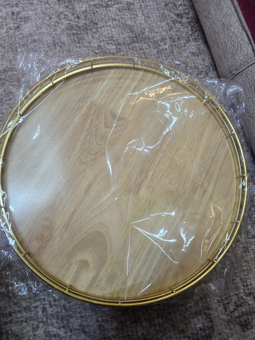 ✨ AMH Lazy Susan – 13 Inch – Walnut Finish ✨ - photo 3