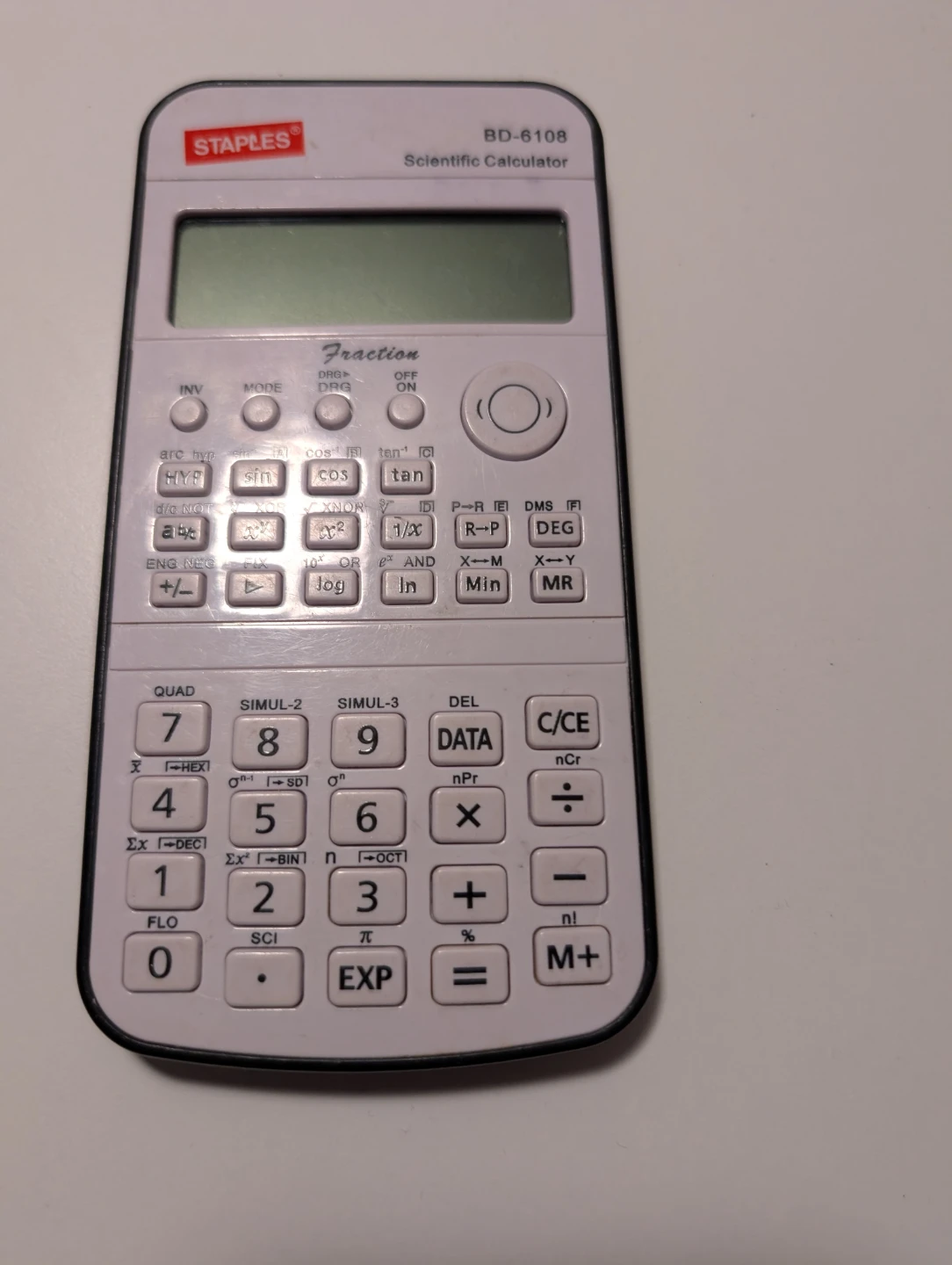 Staples BD-6108 Scientific Calculator - photo 4