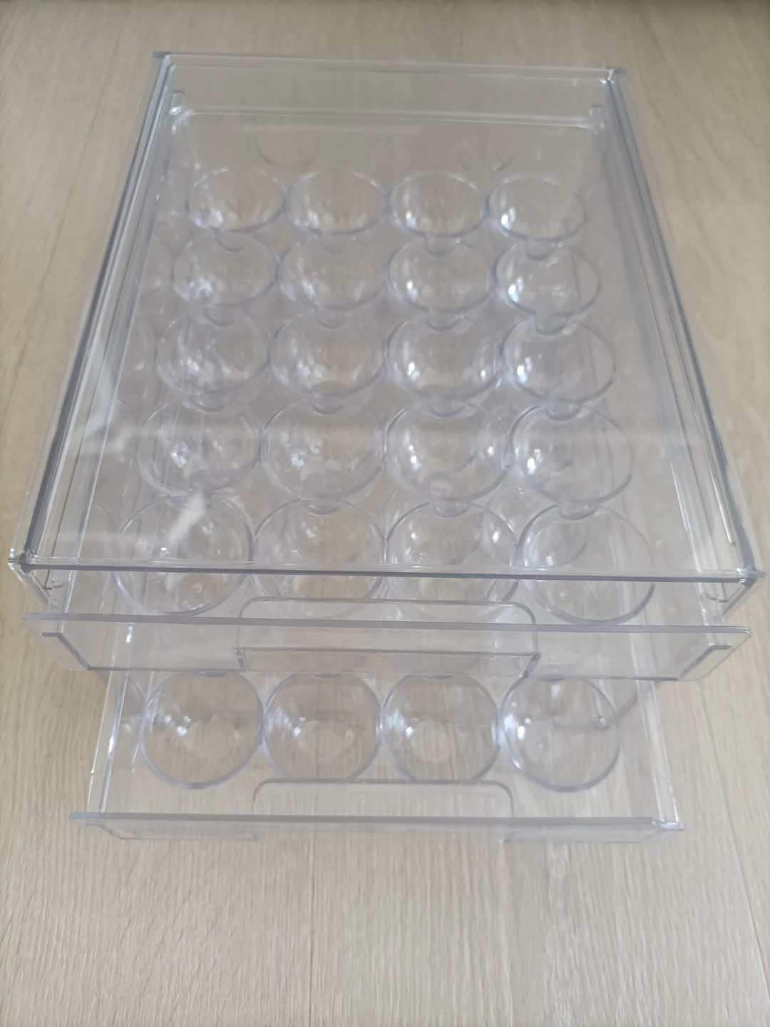 Clear Acrylic Egg Storage Organizer